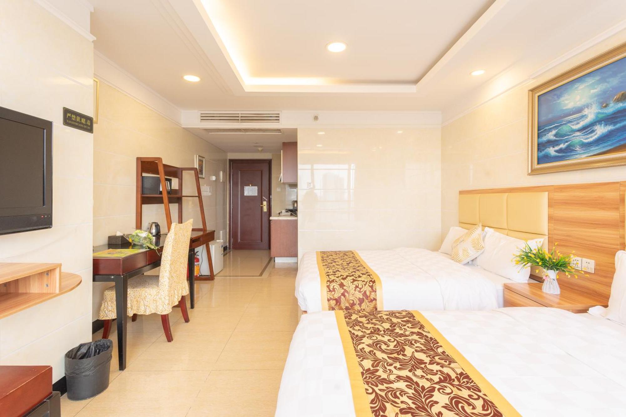 Sunny International Apartment From Beijing Road Guangzhou Eksteriør billede