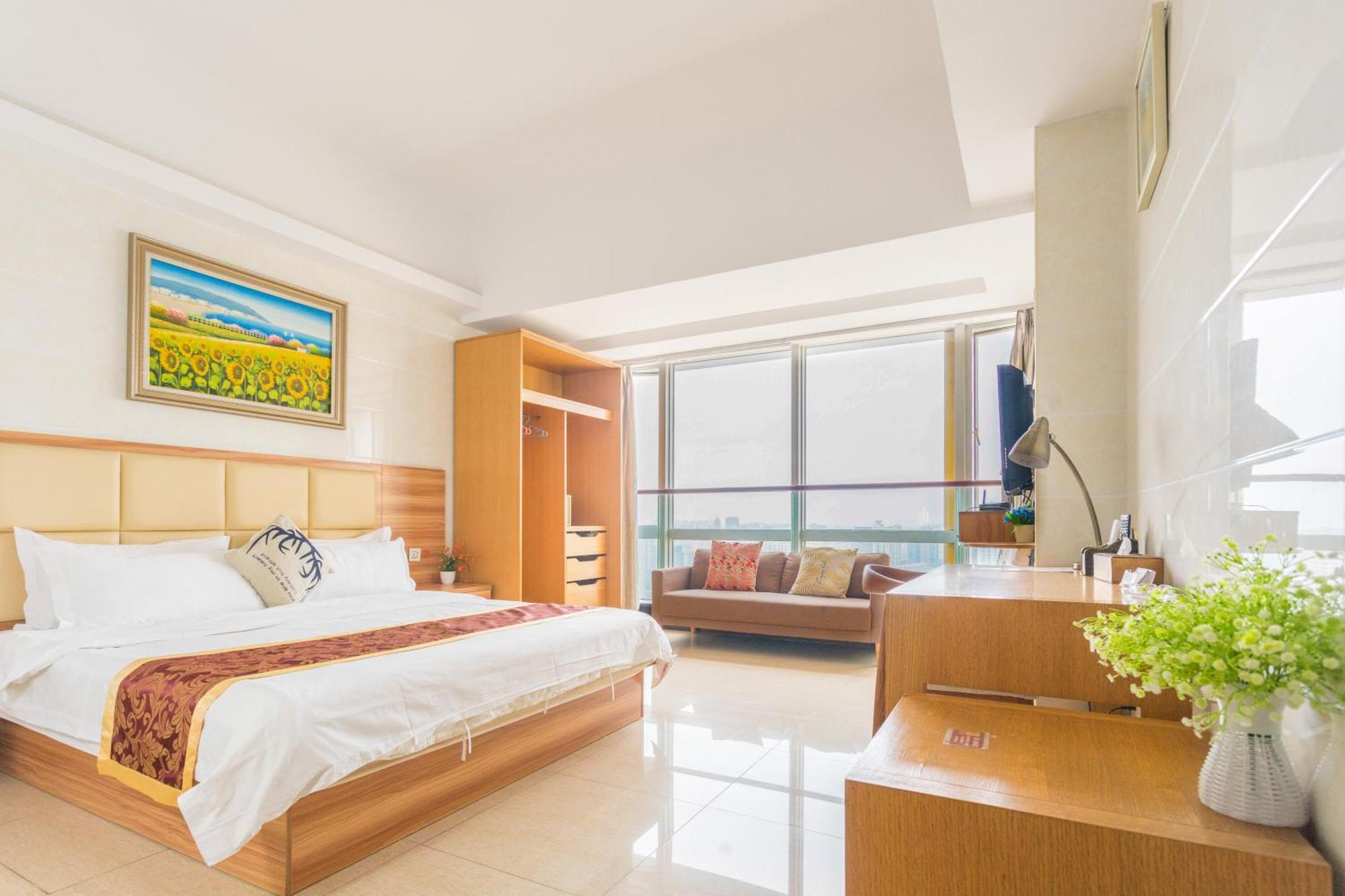 Sunny International Apartment From Beijing Road Guangzhou Eksteriør billede