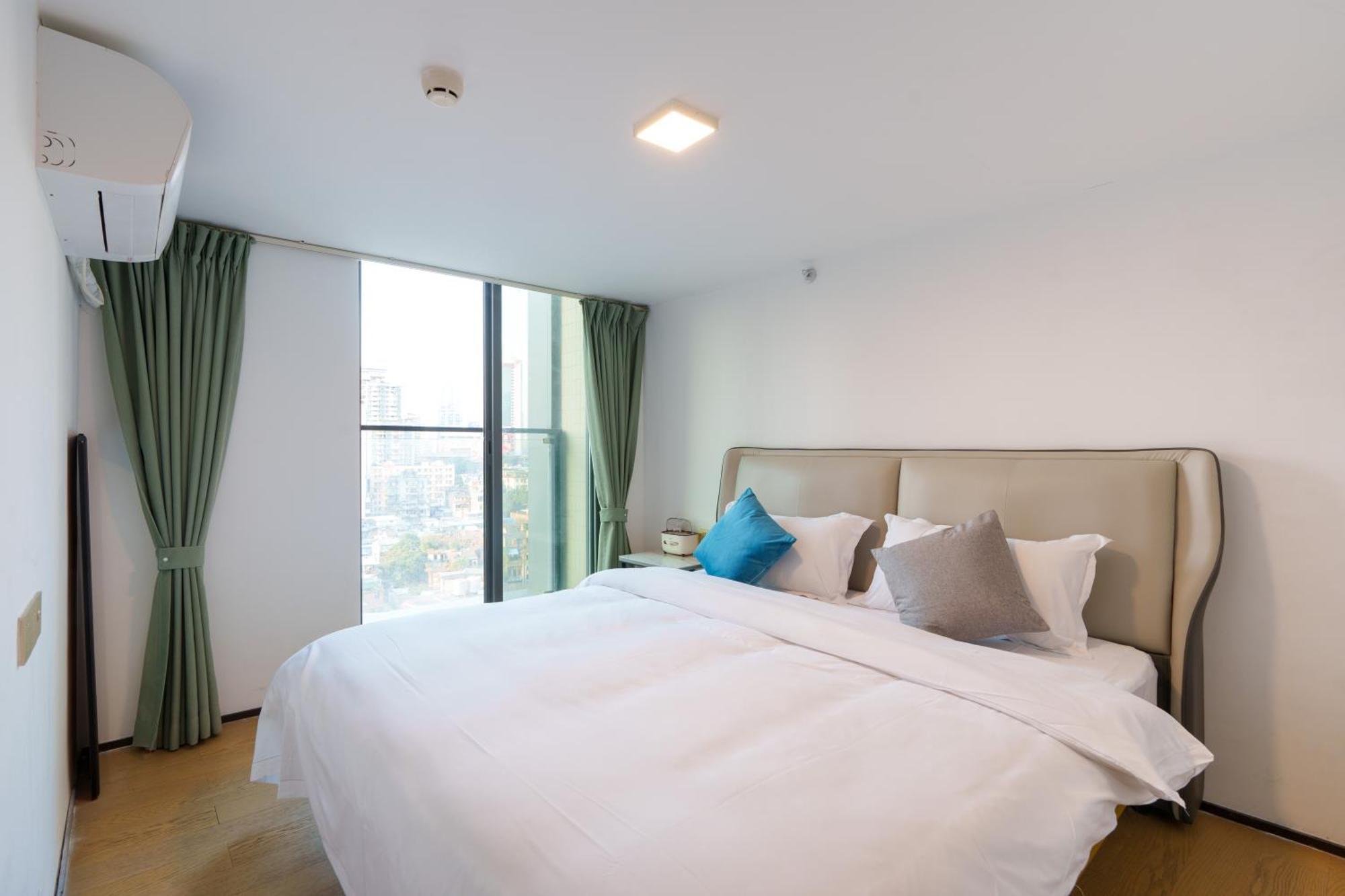 Sunny International Apartment From Beijing Road Guangzhou Eksteriør billede
