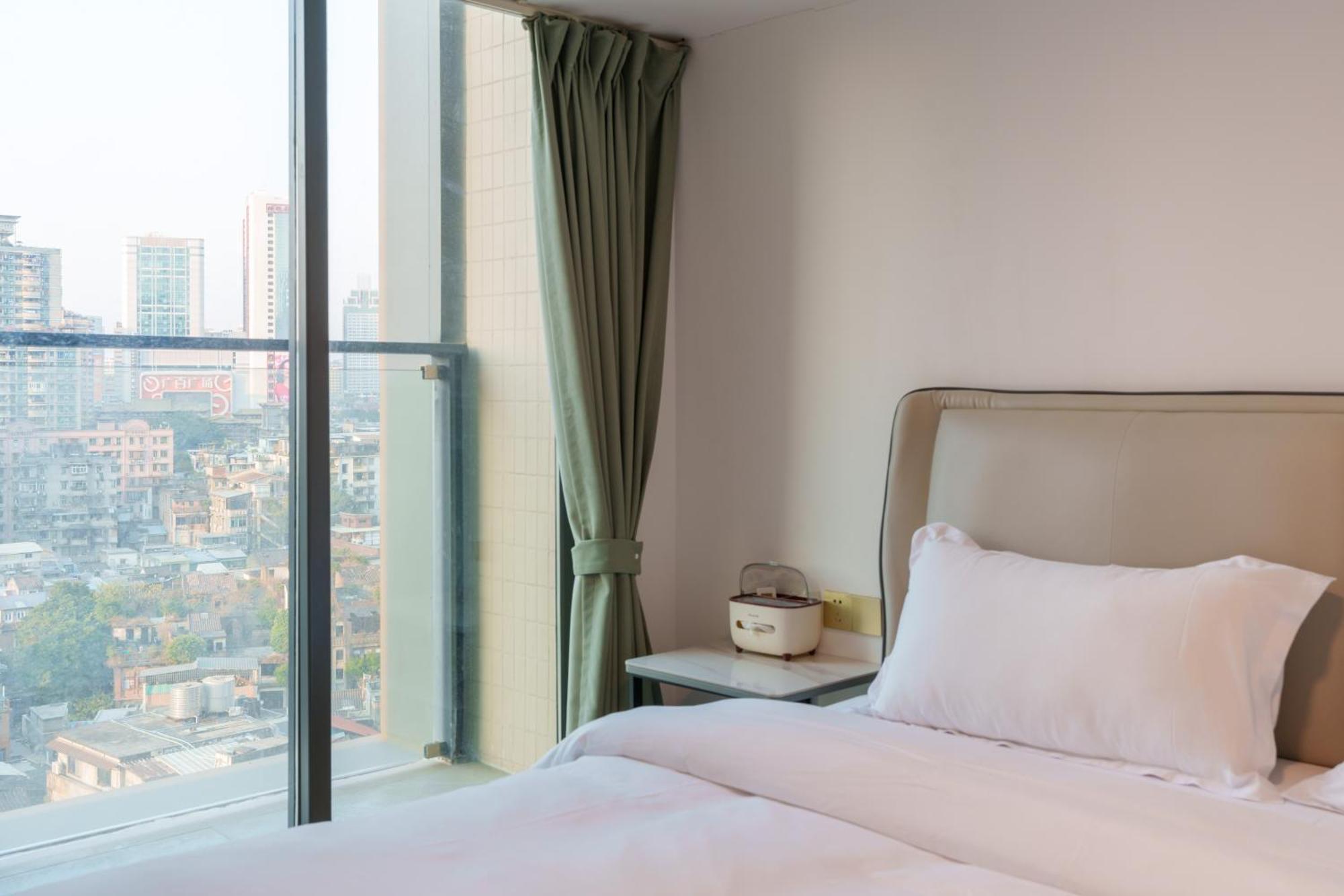 Sunny International Apartment From Beijing Road Guangzhou Eksteriør billede