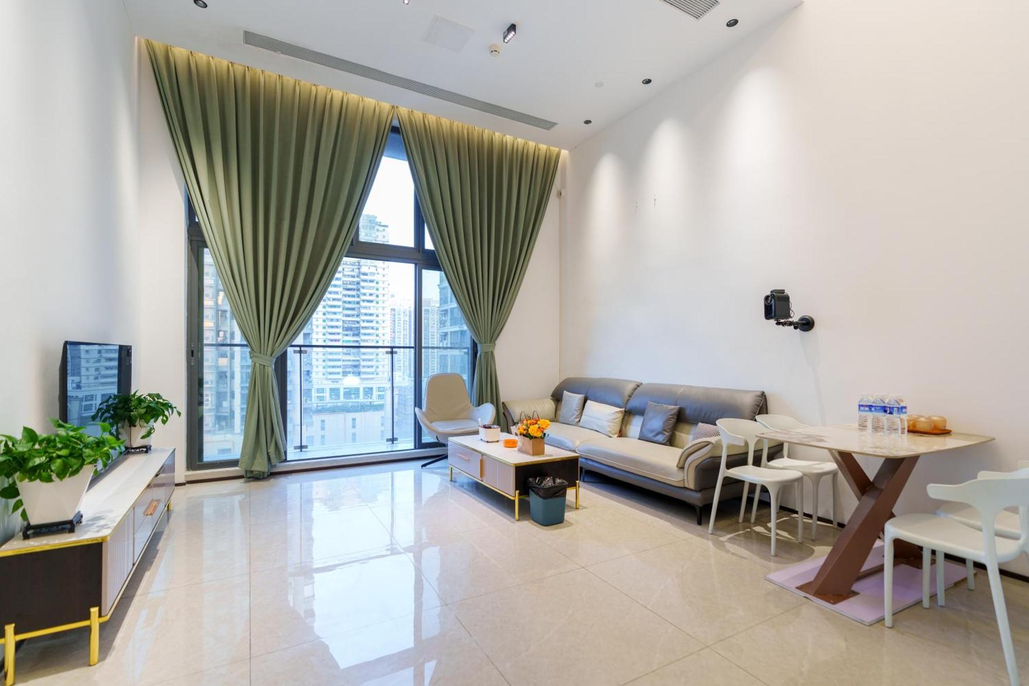 Sunny International Apartment From Beijing Road Guangzhou Eksteriør billede