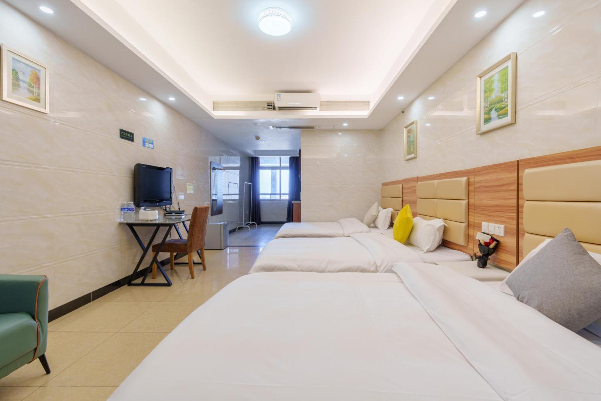 Sunny International Apartment From Beijing Road Guangzhou Eksteriør billede