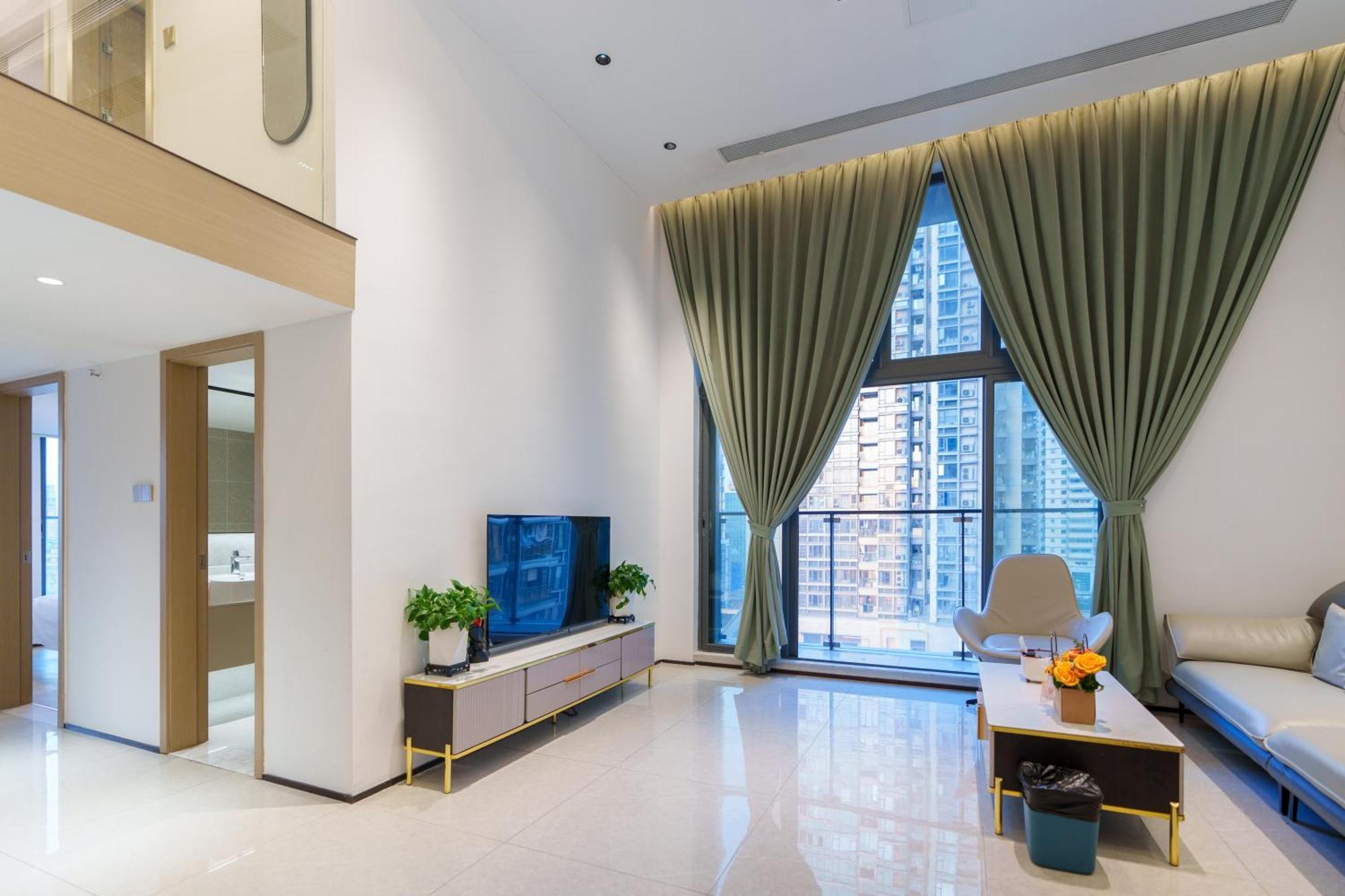 Sunny International Apartment From Beijing Road Guangzhou Eksteriør billede