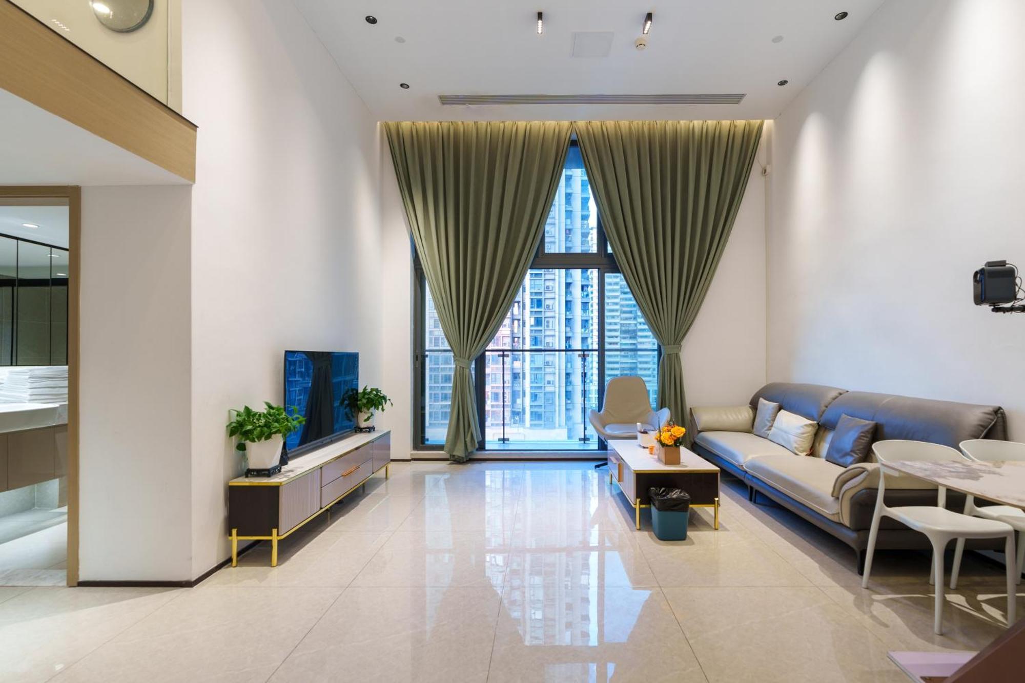 Sunny International Apartment From Beijing Road Guangzhou Eksteriør billede