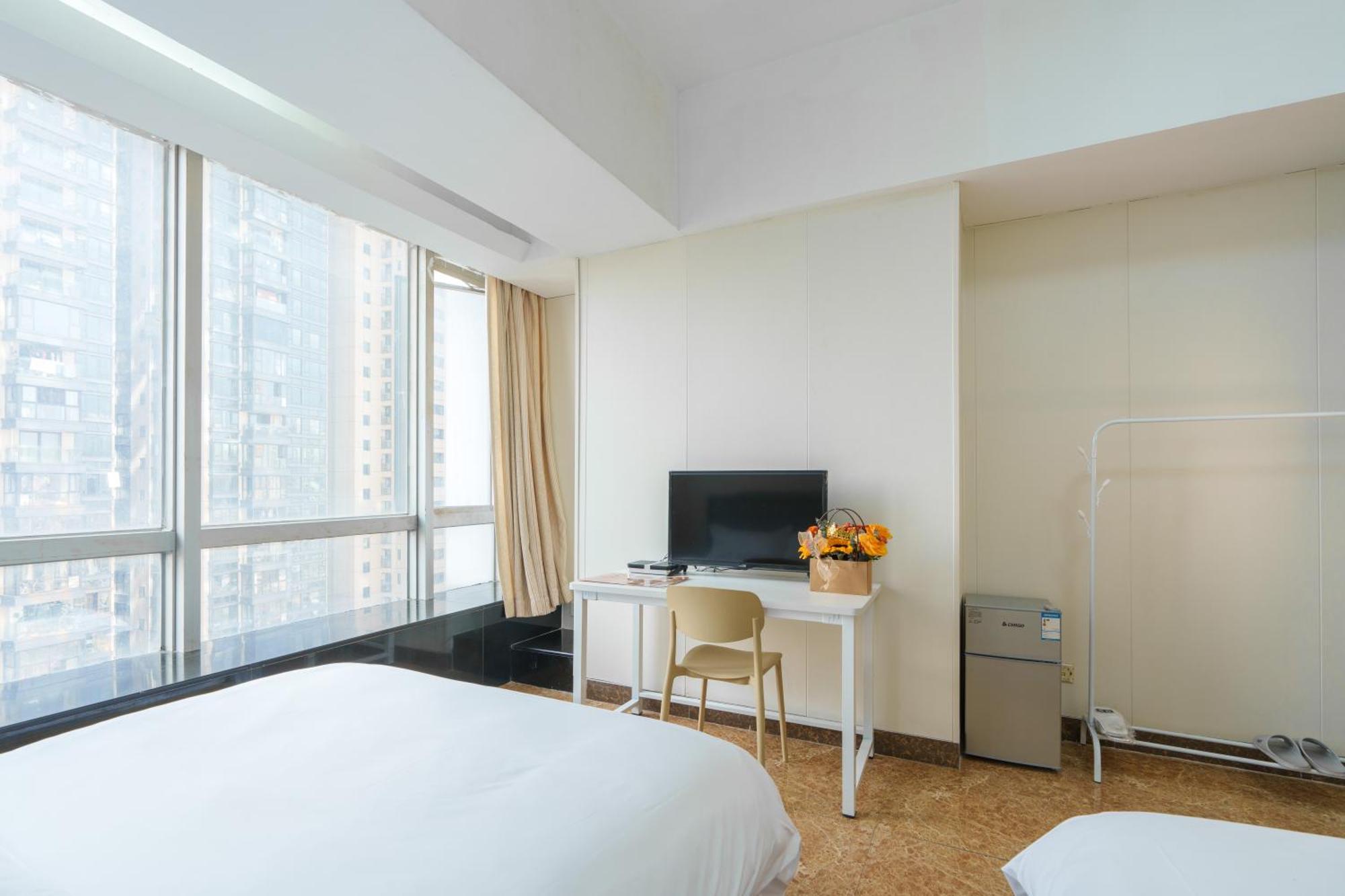 Sunny International Apartment From Beijing Road Guangzhou Eksteriør billede
