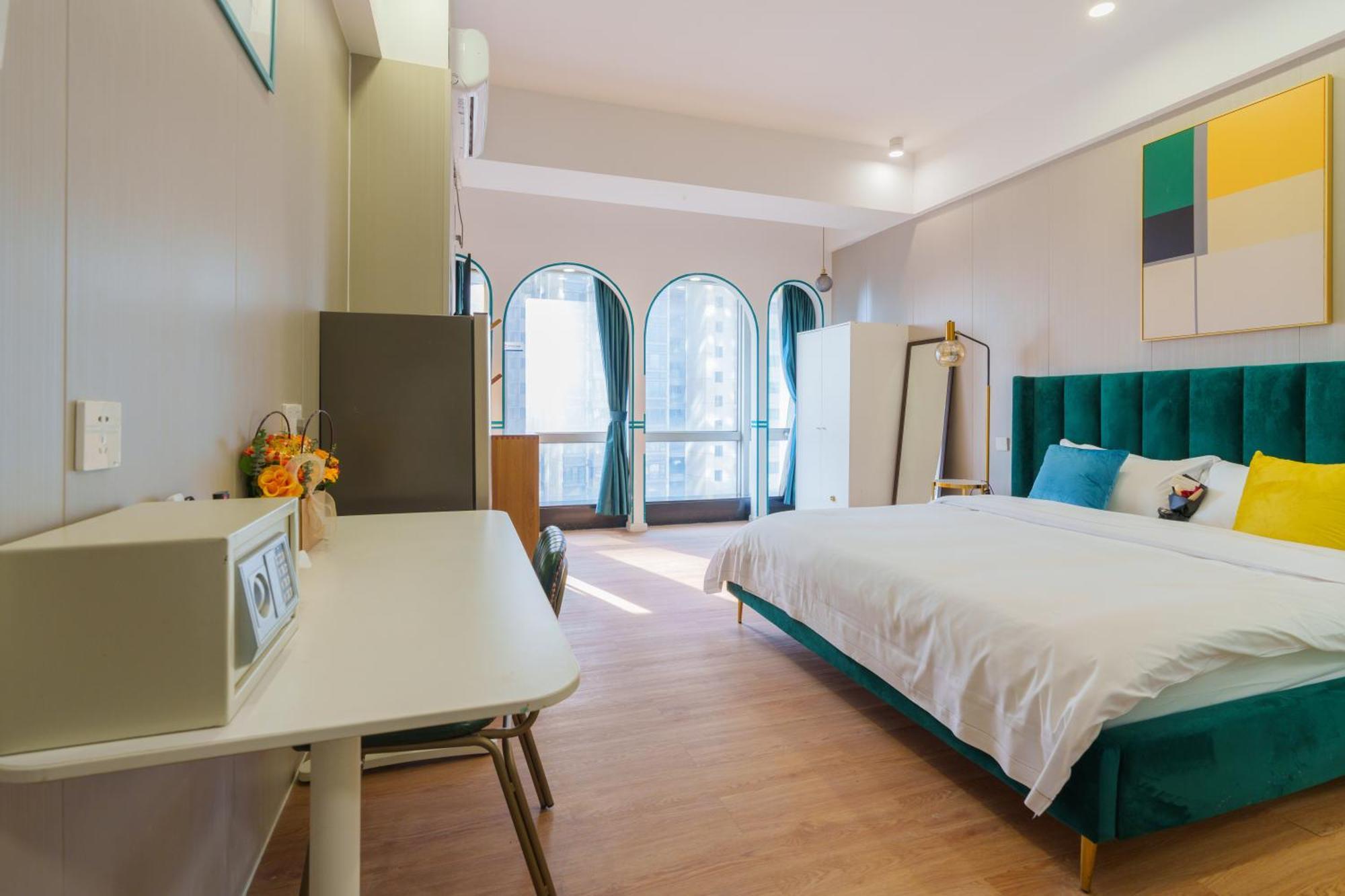 Sunny International Apartment From Beijing Road Guangzhou Eksteriør billede