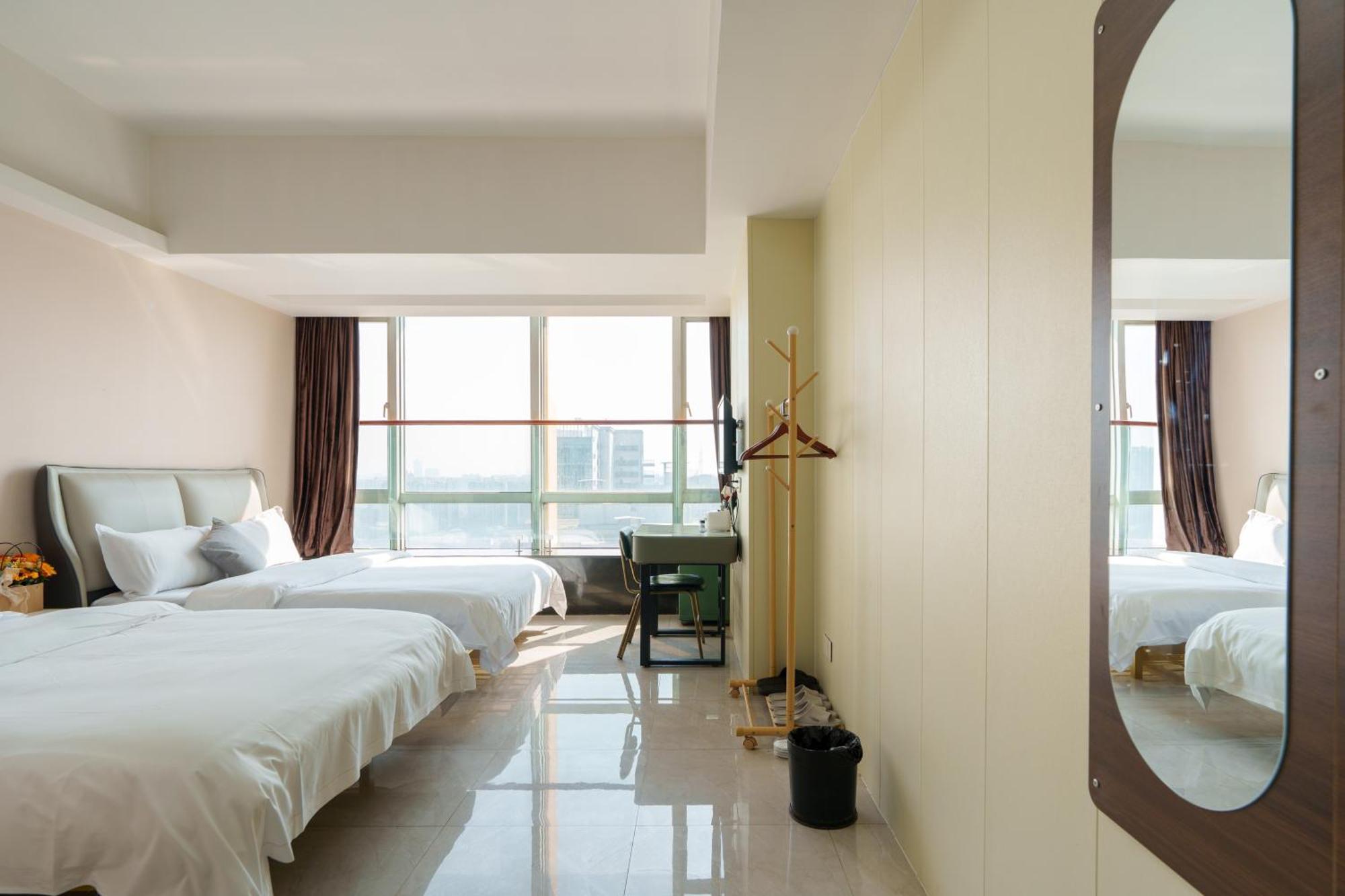 Sunny International Apartment From Beijing Road Guangzhou Eksteriør billede
