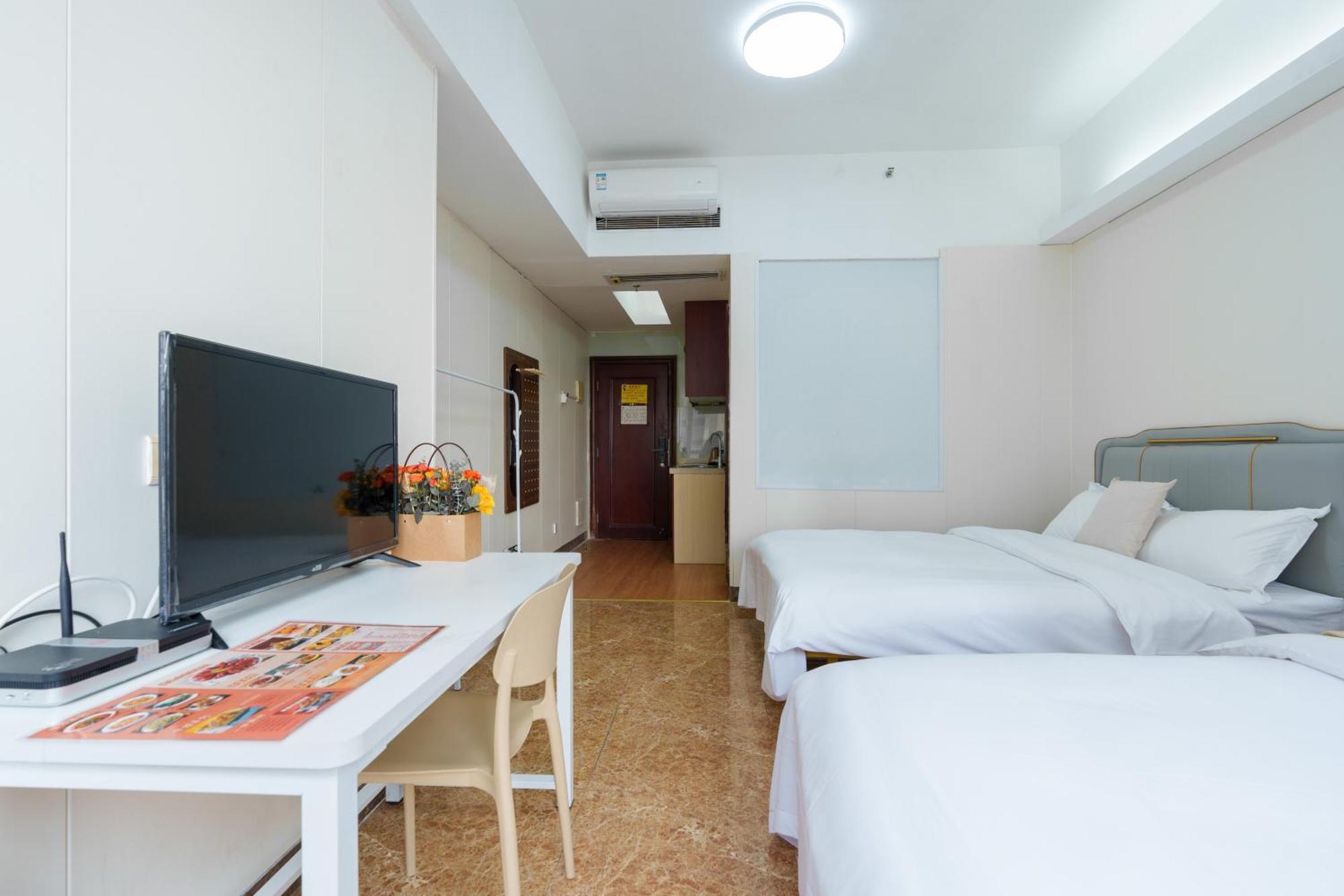 Sunny International Apartment From Beijing Road Guangzhou Eksteriør billede