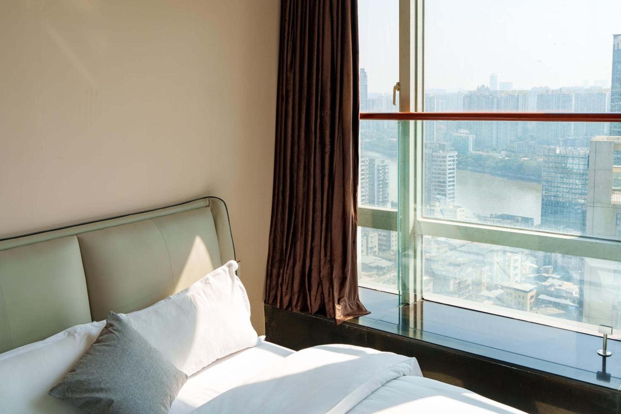 Sunny International Apartment From Beijing Road Guangzhou Eksteriør billede