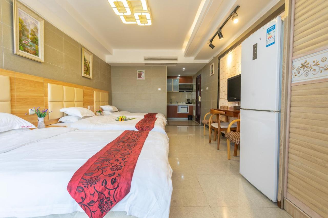 Sunny International Apartment From Beijing Road Guangzhou Eksteriør billede