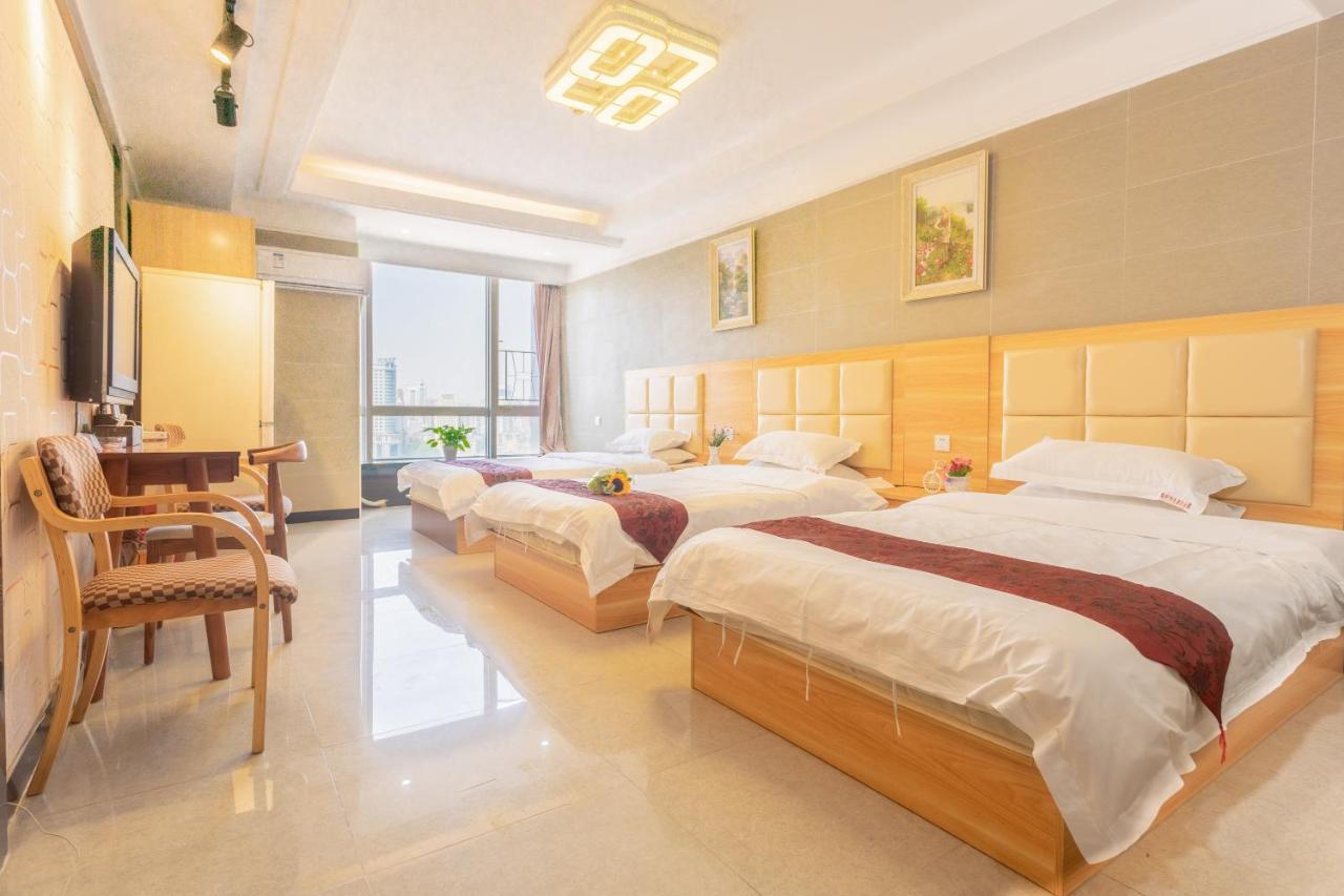 Sunny International Apartment From Beijing Road Guangzhou Eksteriør billede