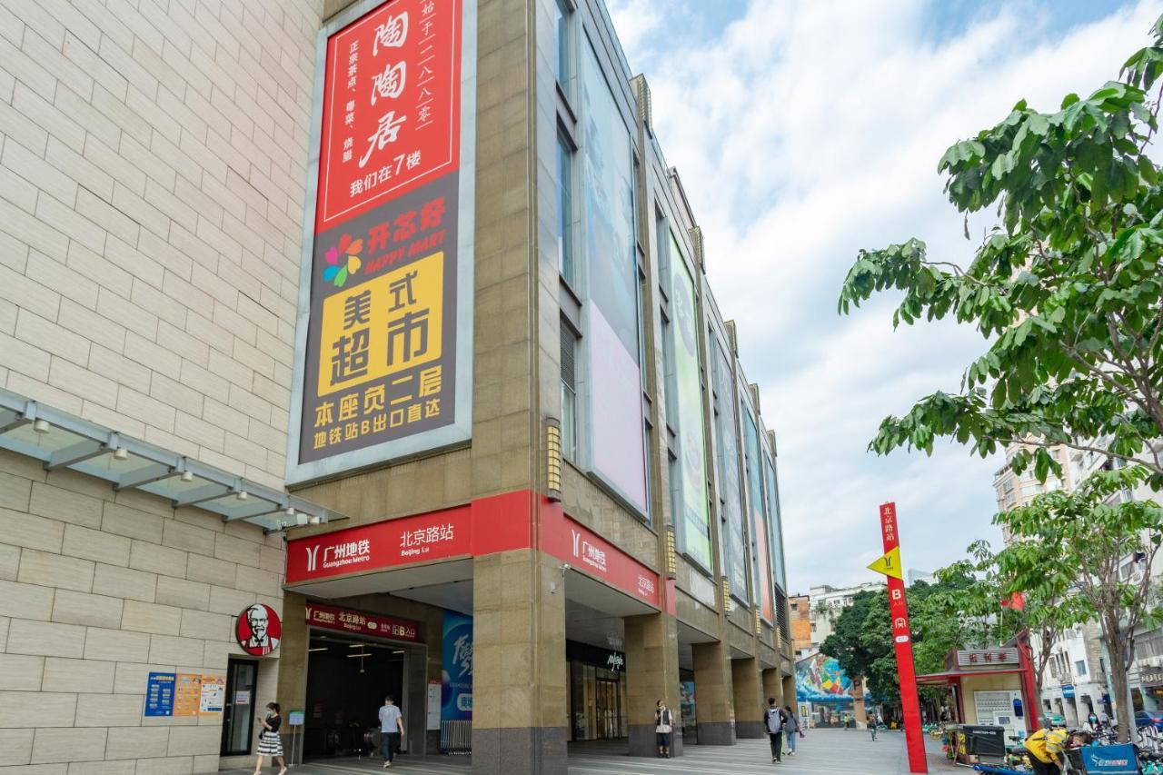 Sunny International Apartment From Beijing Road Guangzhou Eksteriør billede